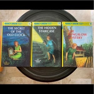 Nancy Drew Mystery 3 Book Set